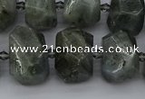 CNG5221 15.5 inches 12*16mm - 15*20mm faceted nuggets labradorite beads