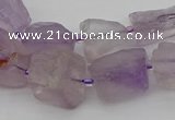 CNG5242 15.5 inches 8*12mm - 15*25mm nuggets amethyst beads
