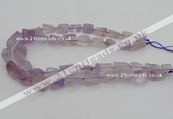 CNG5242 15.5 inches 8*12mm - 15*25mm nuggets amethyst beads