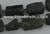 CNG5246 15.5 inches 8*12mm - 15*25mm nuggets labradorite beads