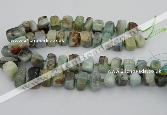 CNG5379 15.5 inches 10*14mm - 13*18mm nuggets amazonite beads