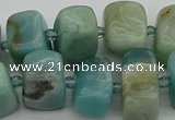 CNG5380 15.5 inches 10*14mm - 13*18mm nuggets amazonite beads