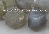 CNG5391 15.5 inches 10*14mm - 20*25mm faceted nuggets agate beads