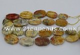 CNG5423 20*30mm - 35*45mm faceted freeform crazy lace agate beads