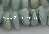 CNG5428 10*14mm - 20*25mm nuggets aquamarine beads wholesale