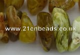 CNG5430 12*16mm - 20*28mm nuggets yellow opal beads wholesale