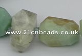 CNG5437 15.5 inches 12*16mm - 18*25mm faceted nuggets amazonite beads