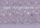 CNG5471 15.5 inches 6mm faceted nuggets white crystal beads