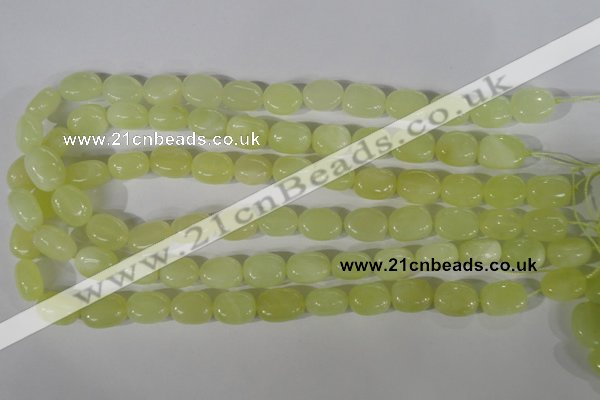 CNG552 15.5 inches 12*15mm nuggets New jade beads