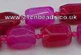 CNG5525 15.5 inches 12*16mm - 15*20mm faceted nuggets agate beads