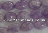 CNG553 15.5 inches 12*16mm nuggets lavender amethyst beads