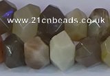 CNG5581 15.5 inches 10*14mm - 13*18mm faceted nuggets moonstone beads