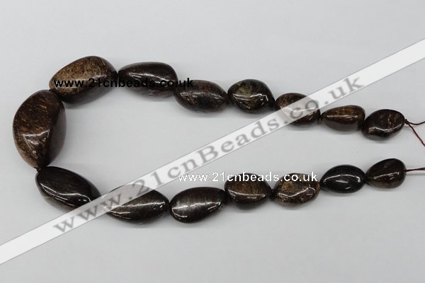 CNG56 15.5 inches 14*20mm - 25*35mm nuggets bronzite gemstone beads