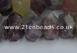 CNG5627 15.5 inches 10*14mm - 13*18mm faceted nuggets tourmaline beads