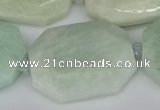 CNG5691 15.5 inches 20*30mm - 35*45mm faceted freeform amazonite beads