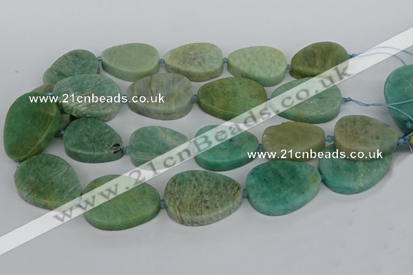 CNG5703 15.5 inches 22*30mm - 28*35mm freeform amazonite beads