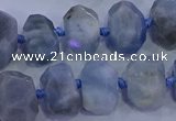 CNG5718 15.5 inches 10*14mm - 13*18mm faceted nuggets aquamarine beads