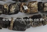 CNG577 5*10mm – 11*15mm nuggets black tourmaline gemstone beads