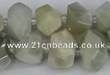 CNG5832 15.5 inches 12*16mm - 15*20mm faceted nuggets moonstone beads