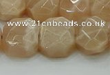 CNG5872 15.5 inches 8*12mm - 12*16mm faceted freeform moonstone beads