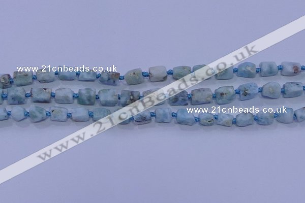 CNG5915 15.5 inches 4*6mm - 6*10mm nuggets rough larimar beads