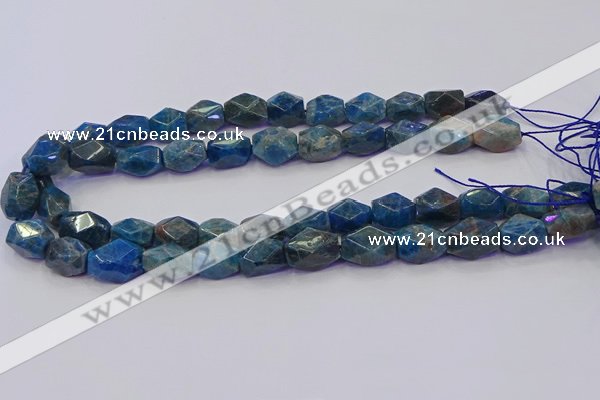 CNG5926 15.5 inches 10*14mm - 12*16mm faceted nuggets apatite beads