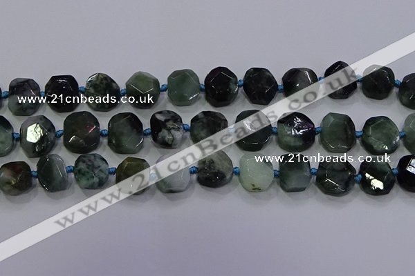 CNG5936 10*12mm - 10*14mm faceted freeform jade beads