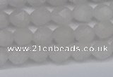 CNG6235 15.5 inches 6mm faceted nuggets white jade beads