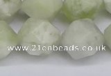 CNG6292 15.5 inches 14mm faceted nuggets lucky jade beads