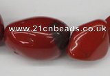 CNG63 15.5 inches 10*15mm - 25*40mm nuggets red jasper beads