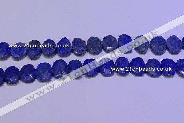 CNG6315 15.5 inches 13*18mm - 15*20mm faceted freeform lapis lazuli beads