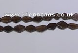 CNG6332 15.5 inches 14*18mm - 16*22mm freeform smoky quartz beads