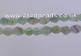 CNG6361 15.5 inches 14*18mm - 16*22mm freeform matte fluorite beads