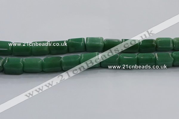 CNG6415 15.5 inches 15*20mm faceted nuggets green aventurine beads