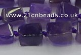 CNG6818 15.5 inches 5*8mm - 8*12mm nuggets amethyst beads