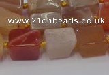 CNG6824 15.5 inches 5*8mm - 8*12mm nuggets sunstone beads