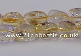 CNG6856 15.5 inches 8*12mm - 10*14mm nuggets citrine beads