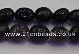 CNG6868 8*12mm - 10*14mm nuggets black rutilated quartz beads