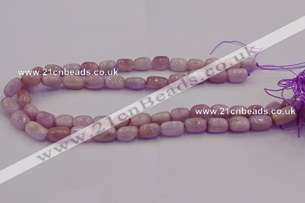 CNG6877 15.5 inches 8*12mm - 10*14mm nuggets pink kunzite beads