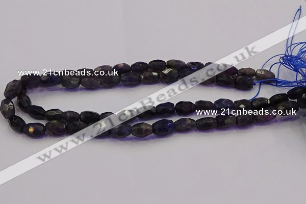 CNG6886 15.5 inches 5*8mm - 8*12mm faceted nuggets iolite beads