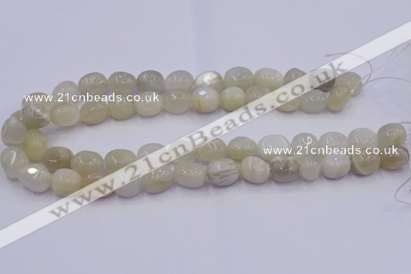 CNG6892 15.5 inches 10*12mm - 10*15mm nuggets moonstone beads