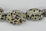 CNG69 15.5 inches 10*16mm - 25*35mm nuggets dalmatian jasper beads