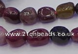 CNG6904 15.5 inches 8*12mm - 10*14mm nuggets tourmaline beads