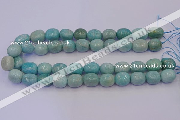 CNG6910 15.5 inches 13*18mm - 15*20mm nuggets amazonite beads