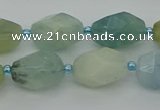 CNG6921 15.5 inches 12*16mm - 13*18mm faceted nuggets aquamarine beads