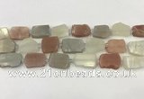 CNG6944 15.5 inches 13*18mm - 20*22mm freeform mixed moonstone beads