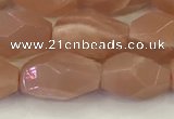 CNG6964 15.5 inches 9*11mm - 10*14mm faceted nuggets moonstone beads