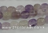 CNG700 15.5 inches 8*10mm nuggets amethyst beads wholesale