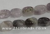 CNG706 15.5 inches 10*14mm nuggets amethyst beads wholesale