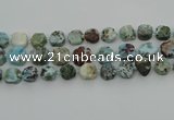 CNG7200 15.5 inches 12*14mm - 14*16mm faceted freeform larimar beads